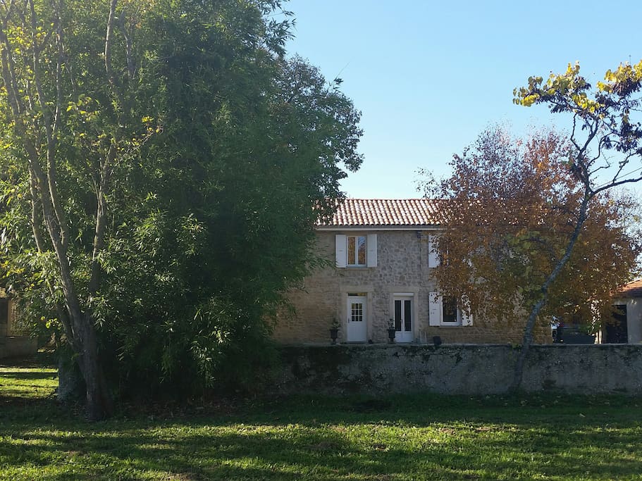 vue de notre maison