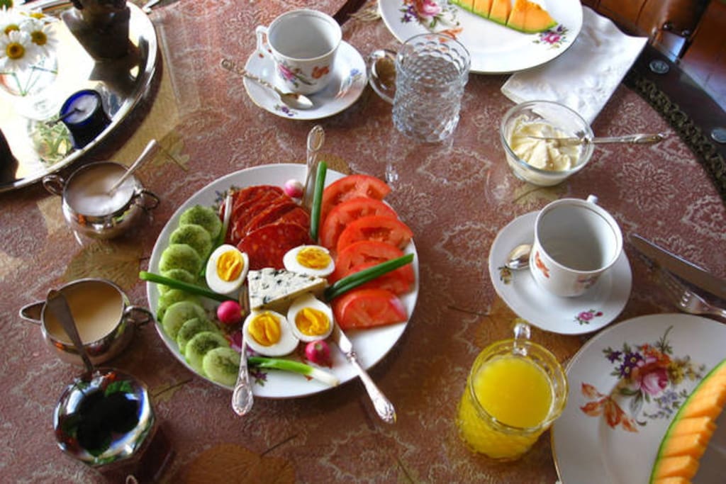 Perfect start of your day - breakfast included