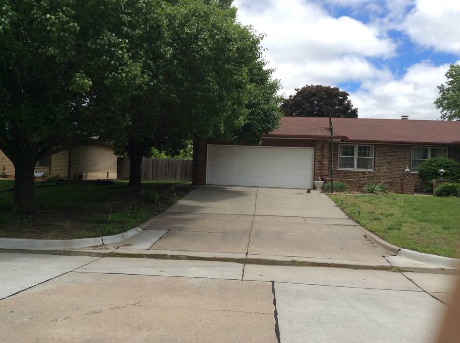 Parking in our driveway