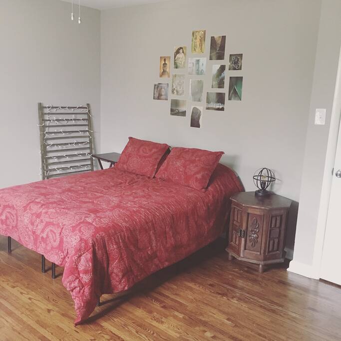 Your bed!