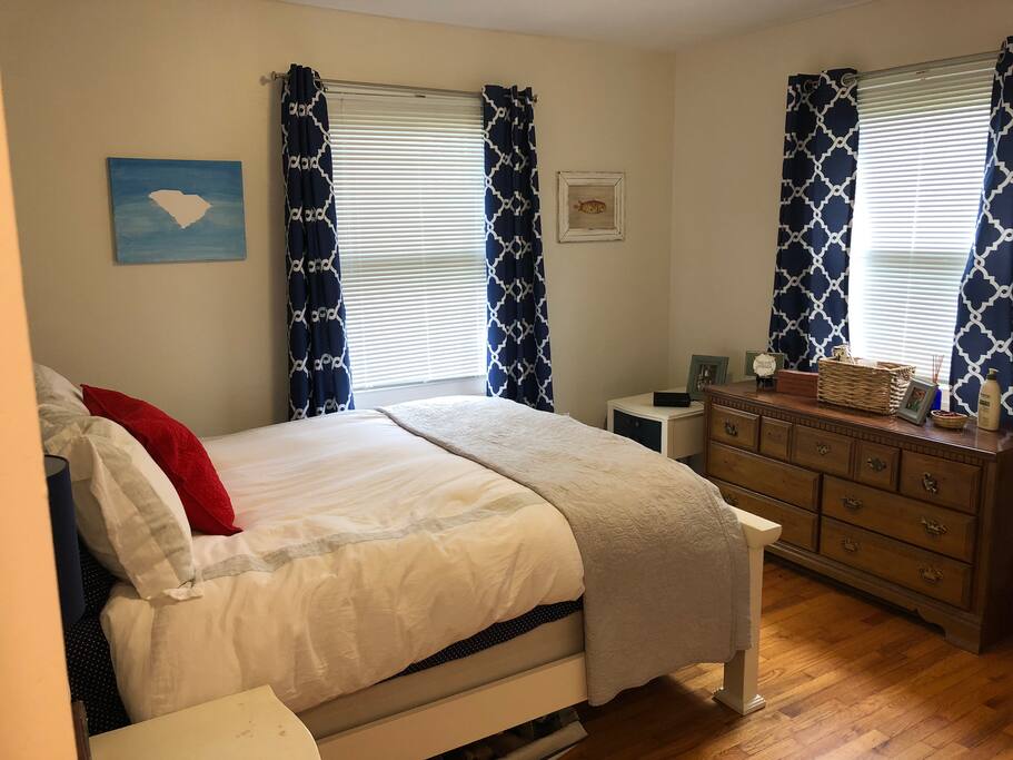 Queen bed-bedroom #1