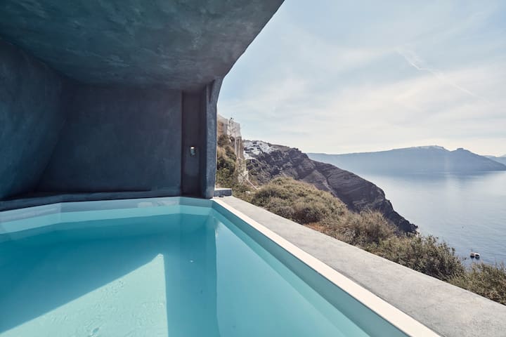 Secret Escape Villa, caldera View & pool