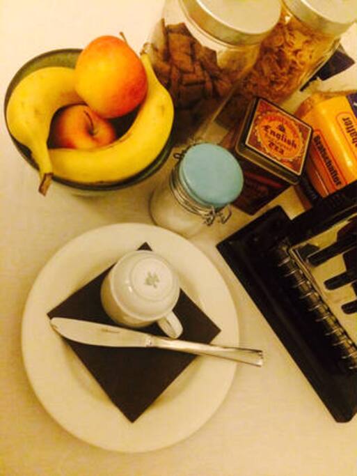 small breakfast is included