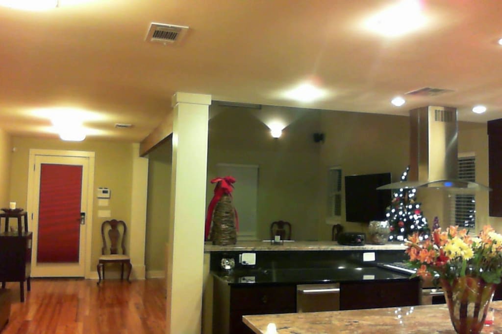 Front Entrance/Living/Kitchen