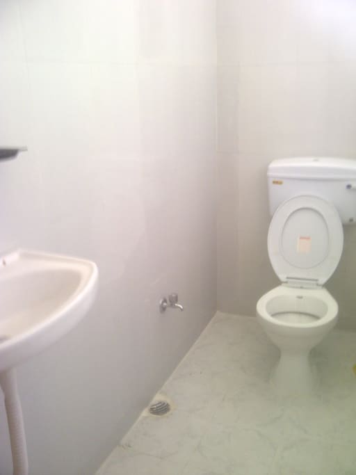 attached toilet with bedroom 1