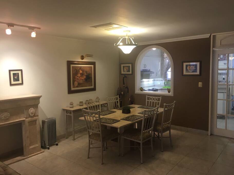 Comedor para 6 personas