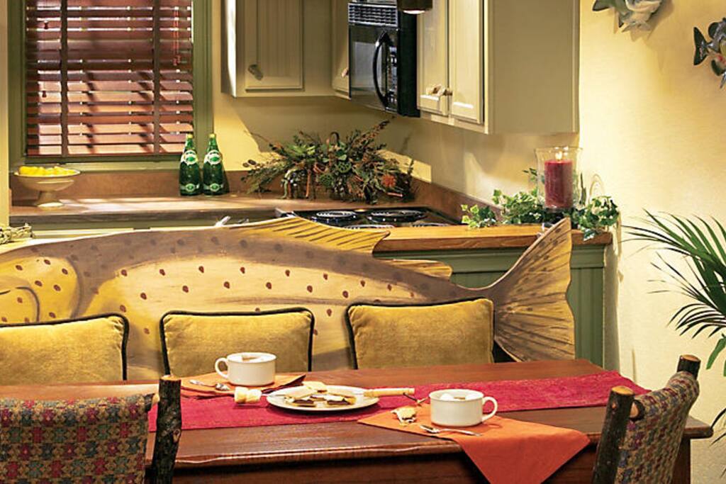 Dining Room and Kitchen