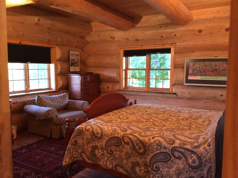 Main floor bedroom. King size
