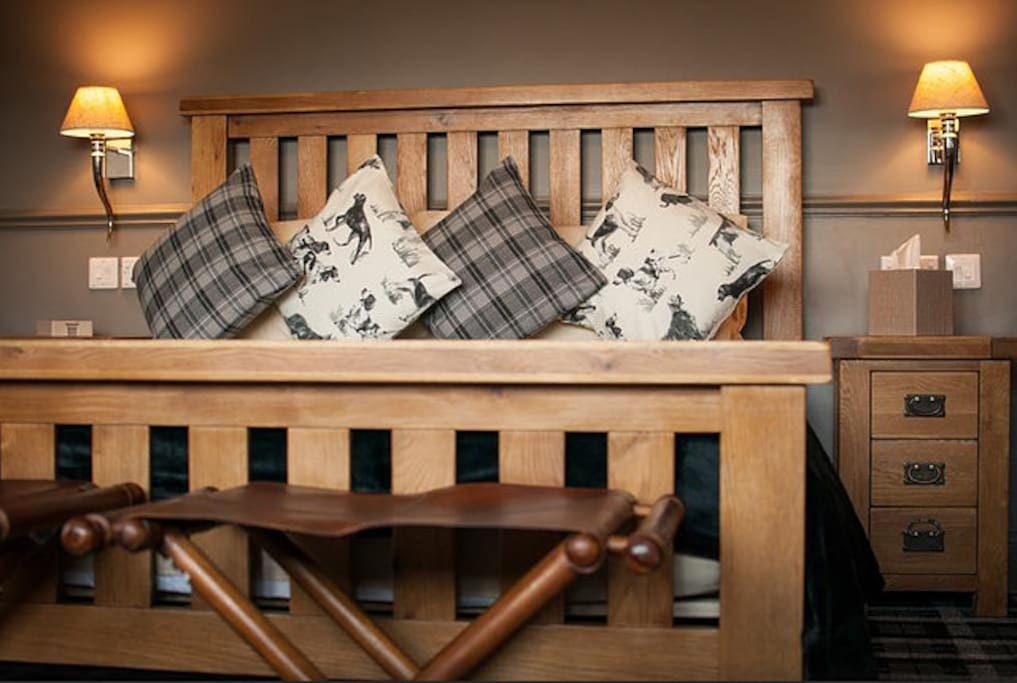 Beautiful wooden beds