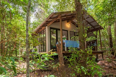 ❤️Private Rainforest Cottage within reach of beach