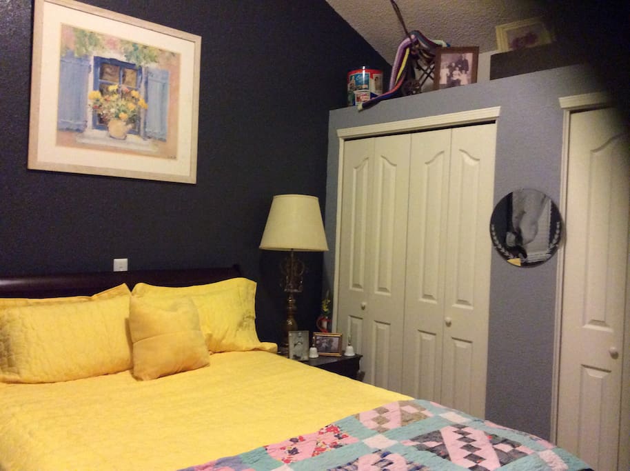 2 nice size closets