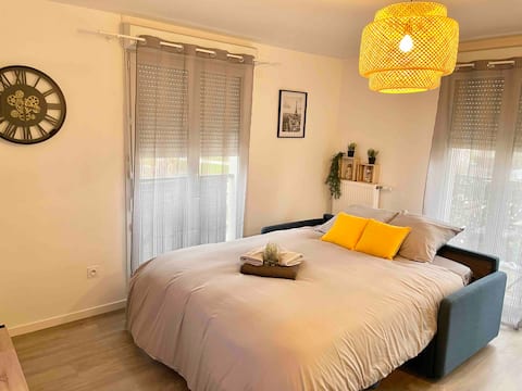 Top Airbnb: Near CDG Exhibition Park with parking à Le Blanc Mesnil