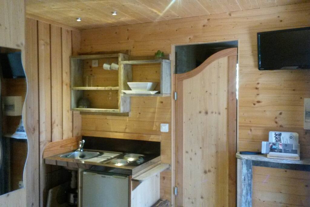 Coin kitchenette