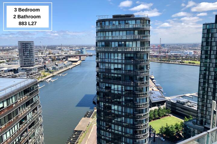 Outstanding 3 Bedroom Sub-Penthouse with Water Vie