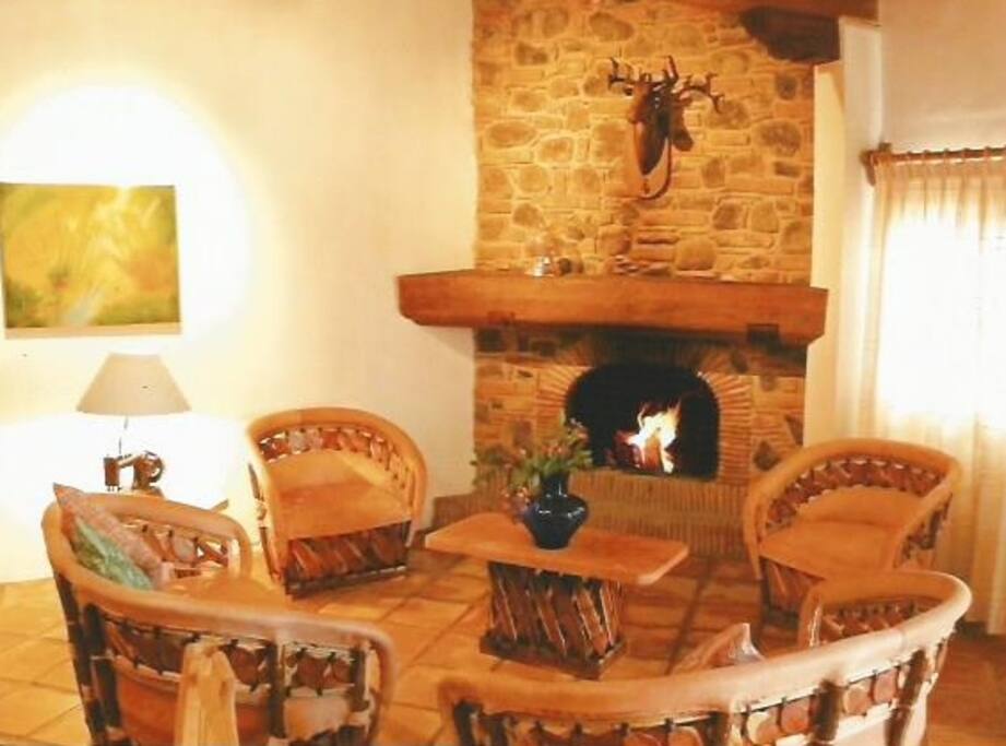SALA CON CHIMENEA