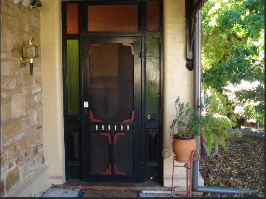 Welcome door