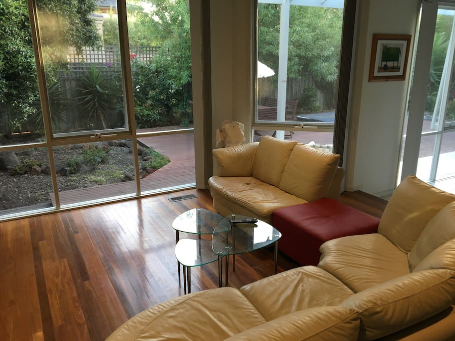 Large Living Area with Garden Outlook