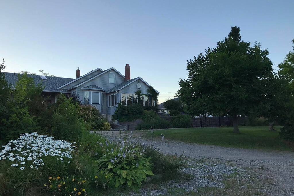 Front view driveway