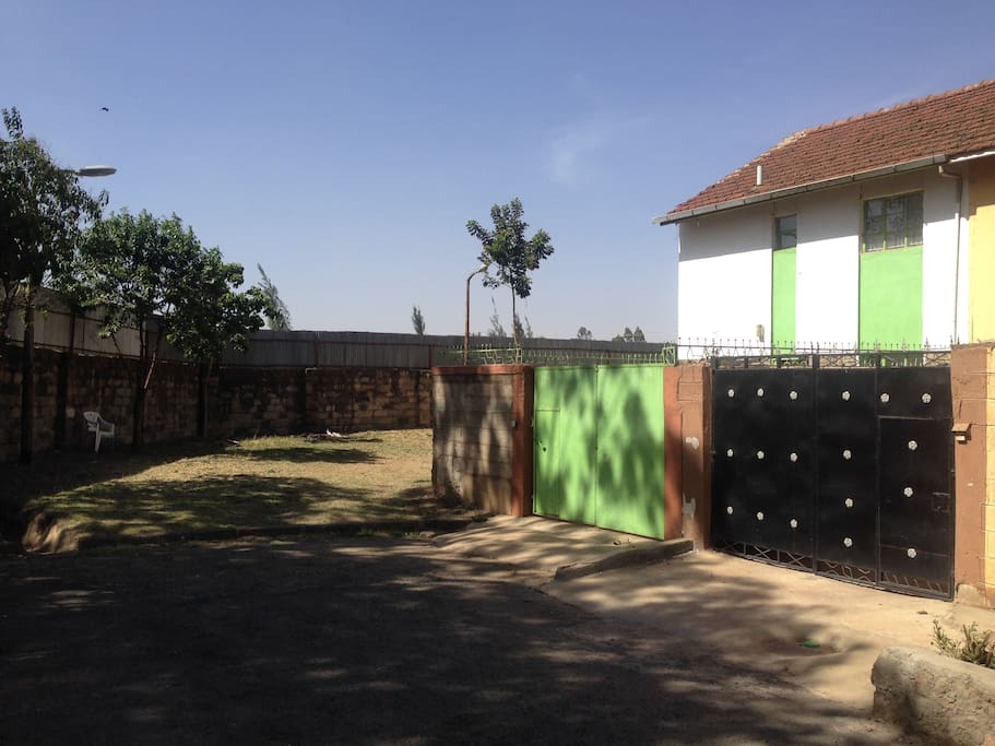 Front Gate View