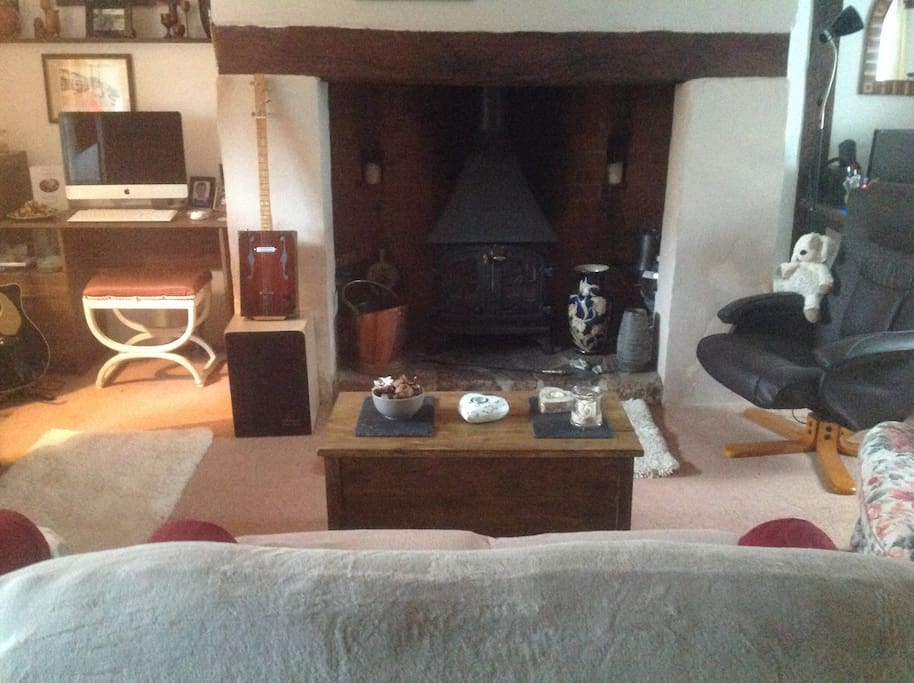 Inglenook fireplace