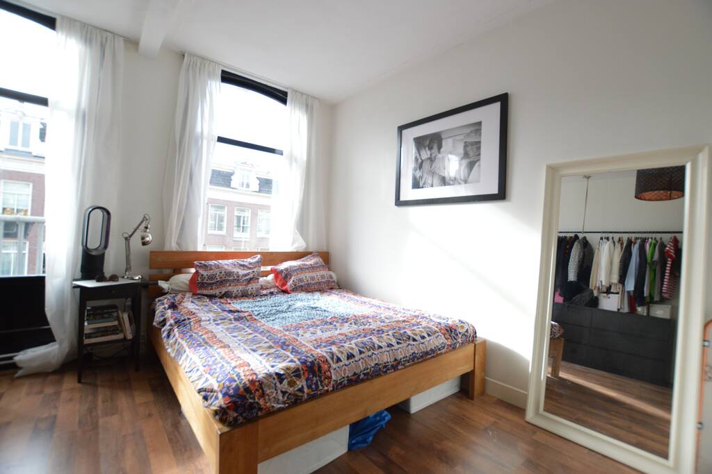 The bedrooms comfy bed