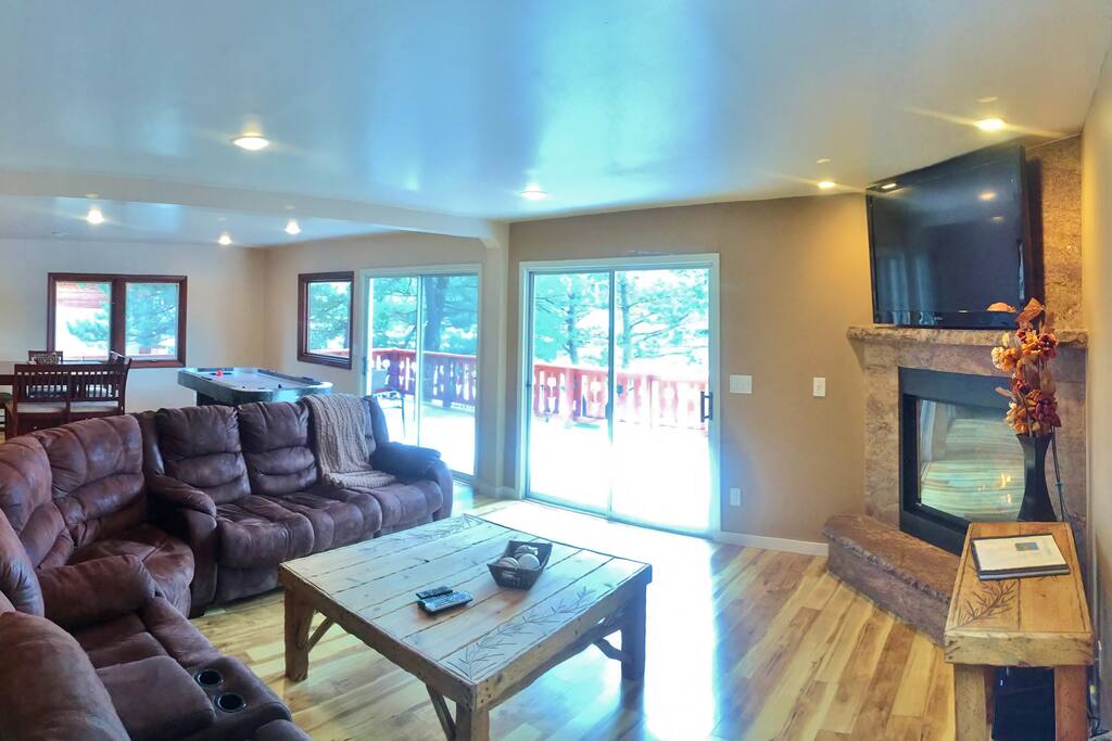 Great views from the living room