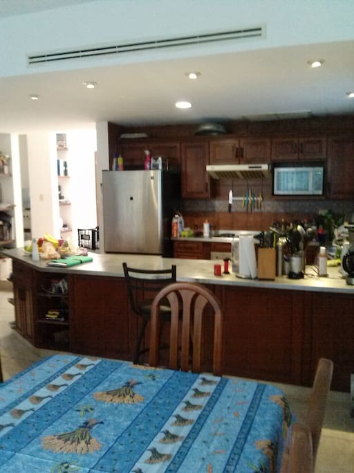 Your kitchen has most utilities for your cooking needes