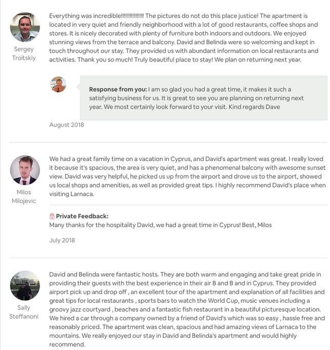 great guest reviews
