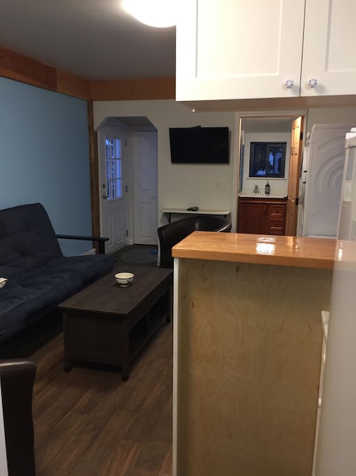 living room and entrance
