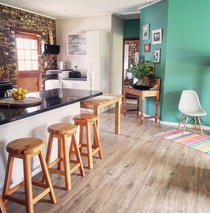 The Breakfast nook.