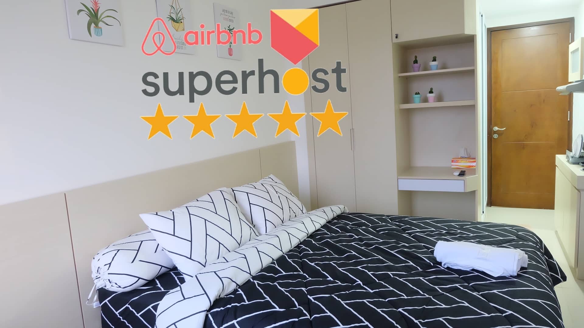 (V10) V Apartment Yogyakarta +WIFI+NETFLIX+POOL