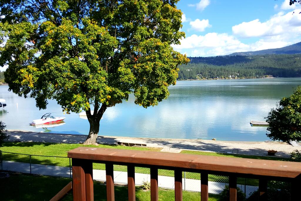 View from deck