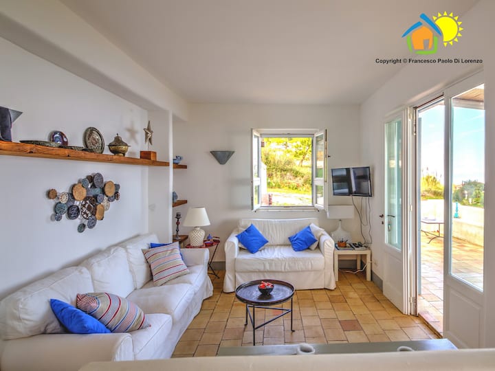 Villa Malò - Villa Con Vista Mare Mozzafiato - Lipari