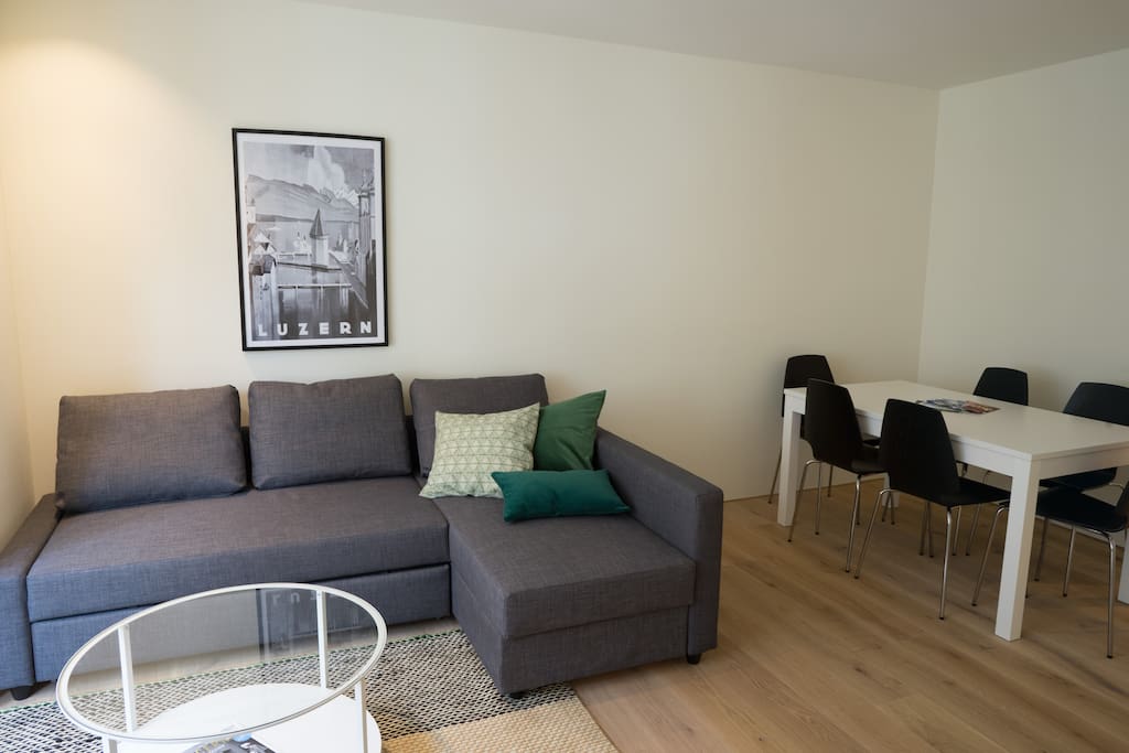 Living Room - Dining Area