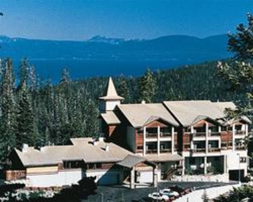 Check in at the Eagles Nest Lodge