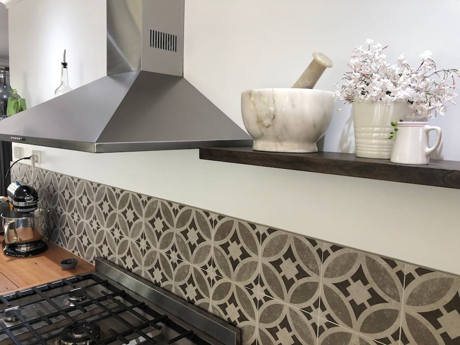 Kitchen designer tiles
