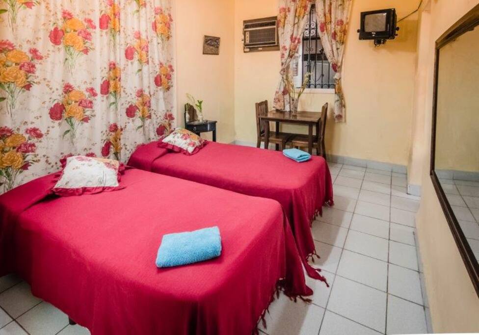 The bedroom