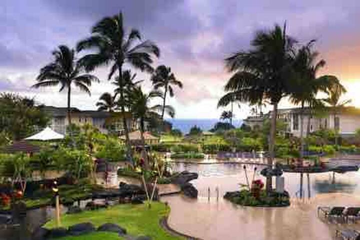 Westin Princeville Ocean Resort -2 BD villa