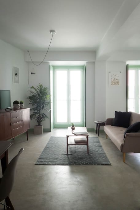 living room - tv area