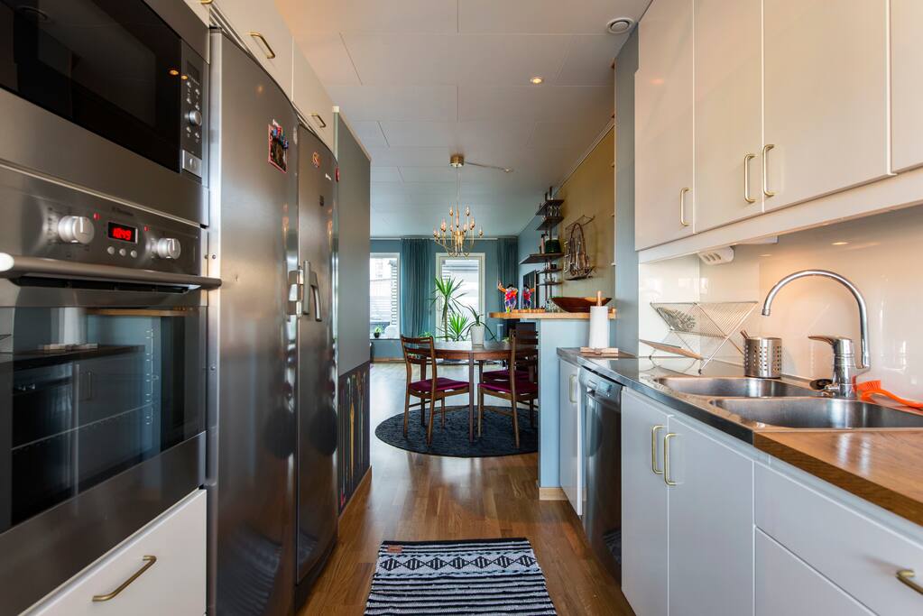 Modern kitchen.