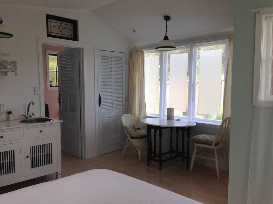 Relaxed dining area
