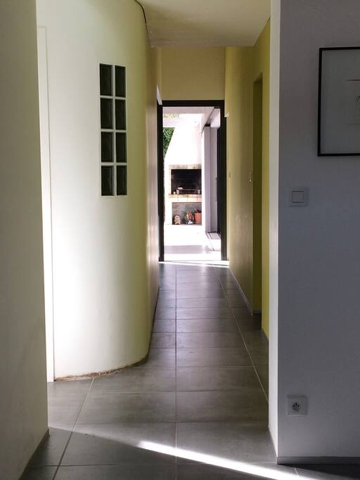 Vue de l'entrée