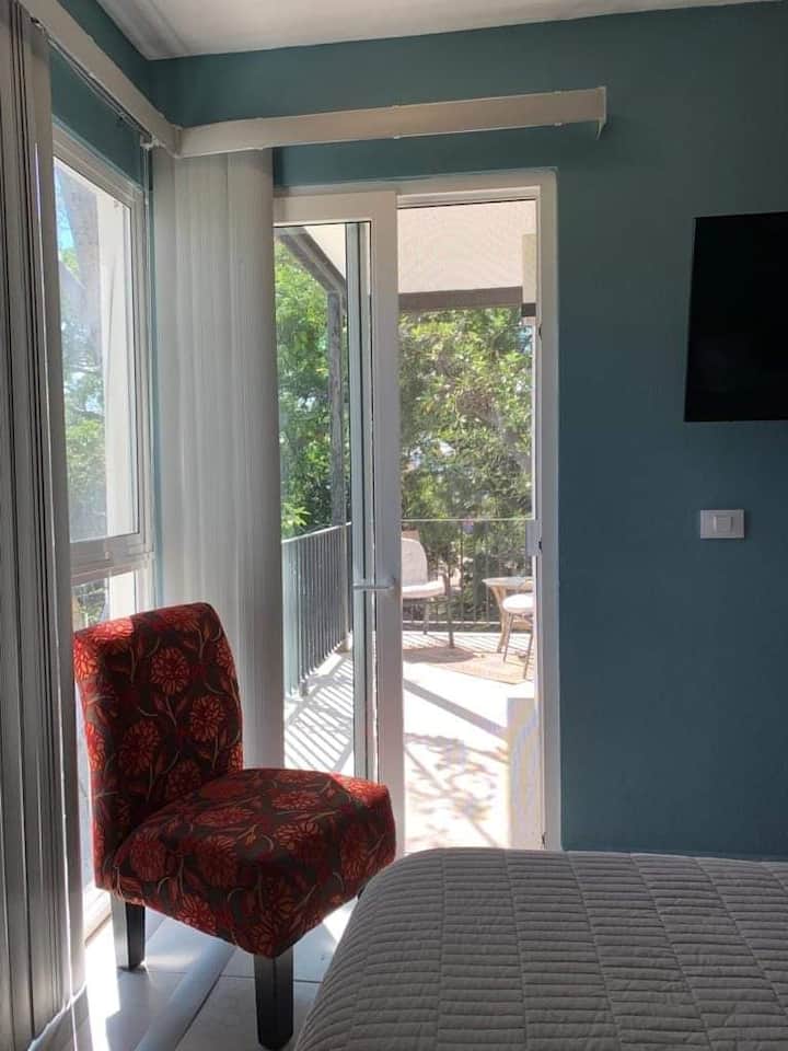 Მასტერ-საძინებელი დიდი პატიო შესასვლელი!