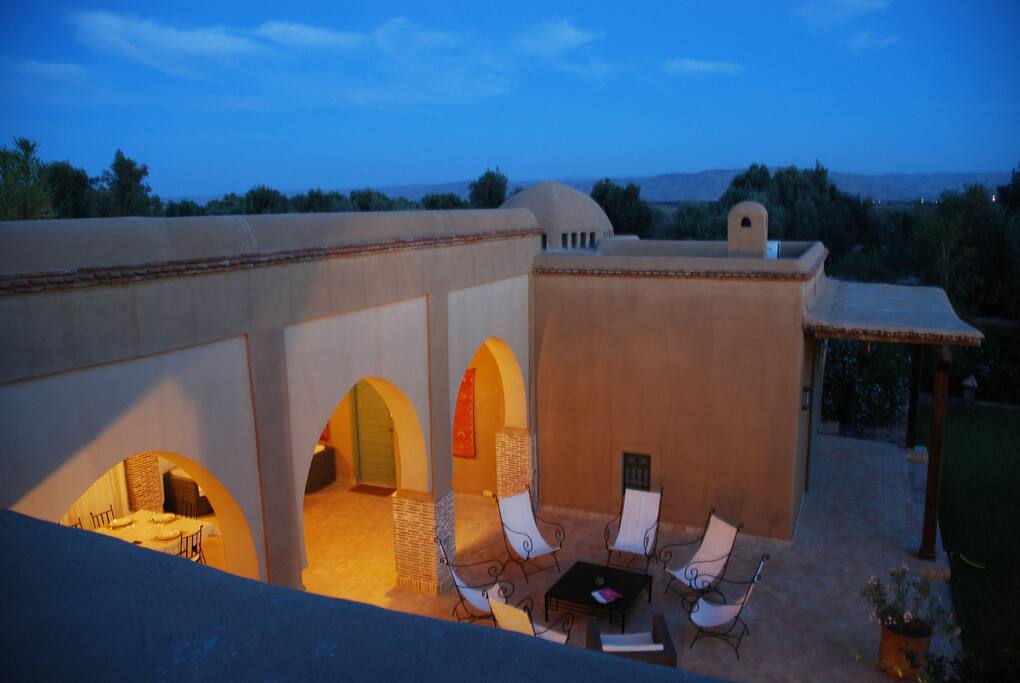 vue de la terrasse
