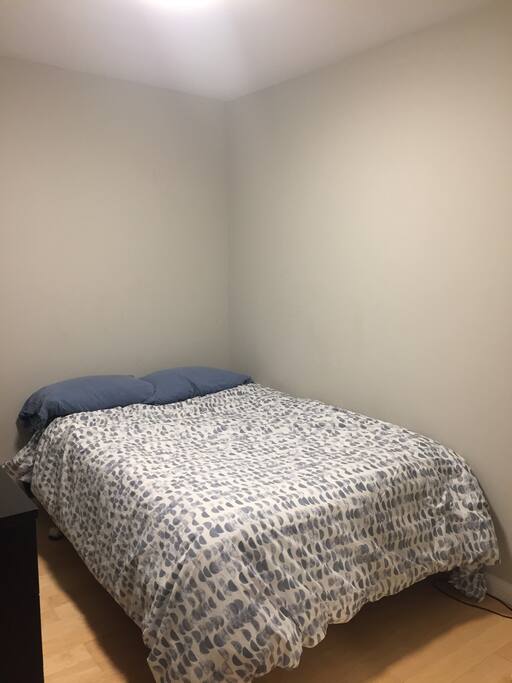 comfy sizeable bed