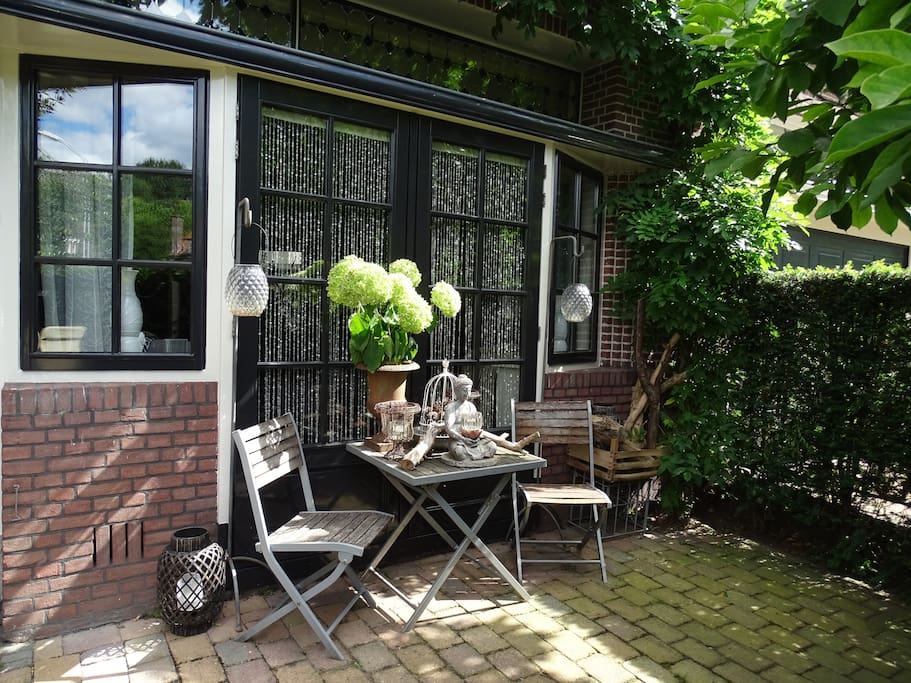 Small sunny front garden