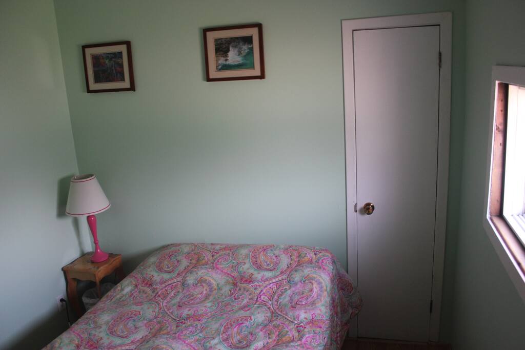 Cozy Private room for two at the Auberge Inn Hostel.