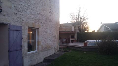 Large stone house for family and friends