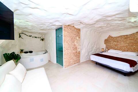 Apartamento rural cave con jacuzzi