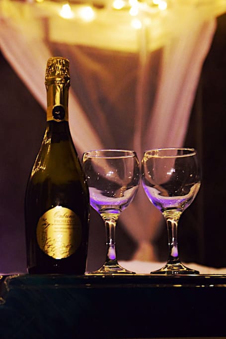 A glass of bubbly:-)